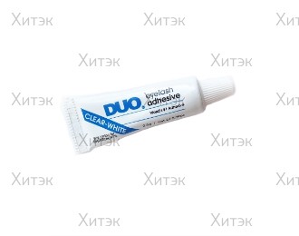 Клей для ресниц Duo Striplash Adhesive White/Clear прозрачный, 2,5 г