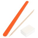 Набор Irisk одноразовый для маникюра Неон №3, 03 оранжевая пилка
