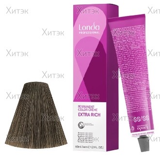Стойкая крем-краска для волос Color Creme Extra Rich 5/1 светлый шатен пеп., 60 мл