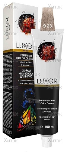 Перманентная крем-краска Luxor Professional Color 9.23 Очень светлый блондин фиол. золот., 100 мл