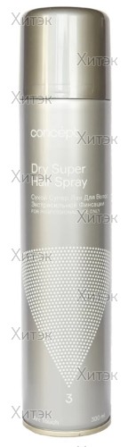 Сухой супер-лак для волос экстрасильной фиксации Dry Super Hair Spray, 300 мл