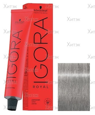Крем-краска для волос Igora Royal Color Creme 9,5-22 св. блондин паст. пеп. экстра, 60 мл