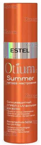 Солнцезащитный спрей с UV-фильтром для волос Otium Summer, 200 мл