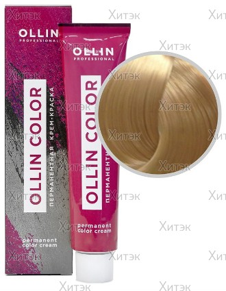 Перманентная крем-краска для волос Ollin Color 10/73 светлый блондин кор.-зол., 100 мл