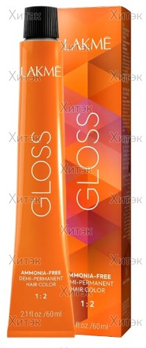 Безаммиачная крем-краска Gloss для волос 5/30 Светлый шатен золотистый, 60 мл