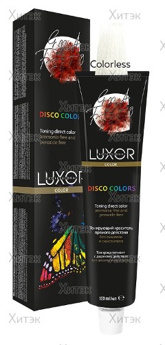 Тонирующий гель для волос прямого действия Disco Colors бесцветный, 100 мл