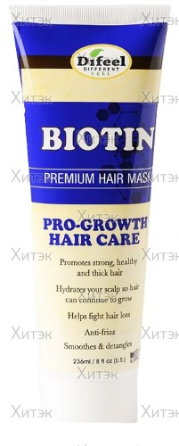 Питательная маска для роста волос с биотином Biotin Premium Hair Mask, 236 мл