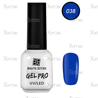 Гель-лак для ногтей "Gel Pro" тон 038, Classic Blue, 12 мл