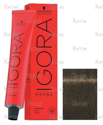 Крем-краска для волос Igora Royal Color Creme 6-63 темный русый шок. мат., 60 мл