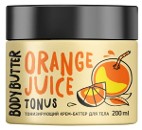 Тонизирующий крем-баттер для тела Orange Juice, апельсин, 200 мл