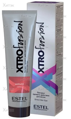 Пигмент прямого действия для волос Xtro Fusion Коралл, 100 мл