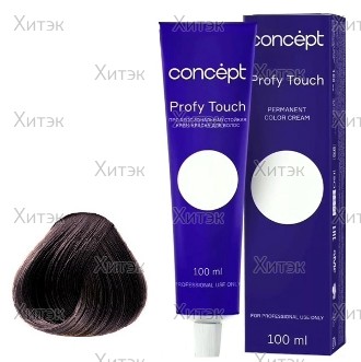 Стойкая крем-краска для волос Profy Touch, 4.7 темно-коричн. 100 мл