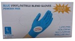 Перчатки Wally Plastic нитрил+винил, размер L, 100 шт