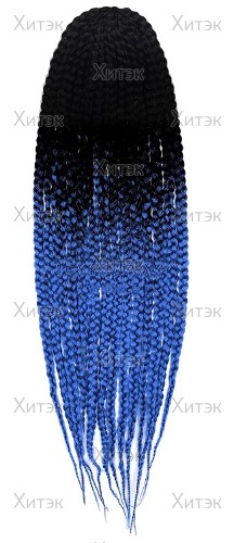 Афрокосы 1/F22 черно-синий, 50 см