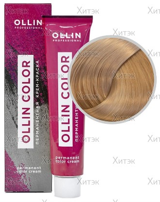 Перманентная крем-краска для волос Ollin Color 9/73 блондин коричнево-зол., 60 мл