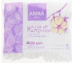 Ватные палочки в пакете Amra Ultra, 400 шт