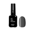 Гель-лак для ногтей Oly Style т. 076 темно-серый, 10 мл