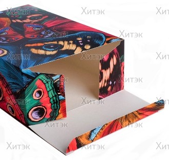 Коробка складная "Бабочки", 16 × 23 × 7.5 см