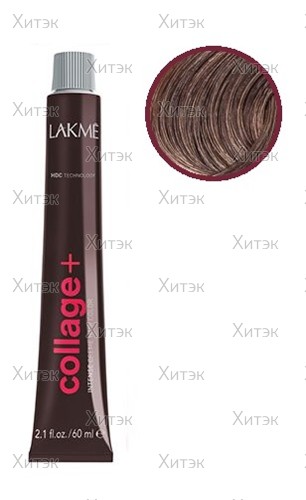 Lakme COLLAGE 6/61+ Темный блондин интенс коричнево-пепел. 60 мл