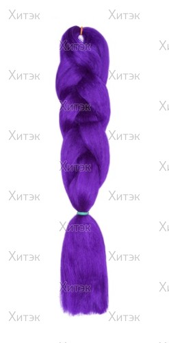 AIDA F18 коса для афропричесок фиолетовый, 130 см