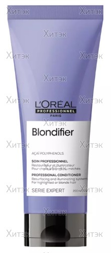 Уход смываемый Loreal Blondifier Gloss для нейтрализации желтизны холодных оттенков блонд, 200 мл