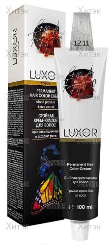 Перманентная крем-краска Luxor Professional Color 12.11 Специальный блондин пеп. интенс., 100 мл