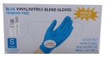 Перчатки Wally Plastic нитрил+винил, размер S, 100 шт