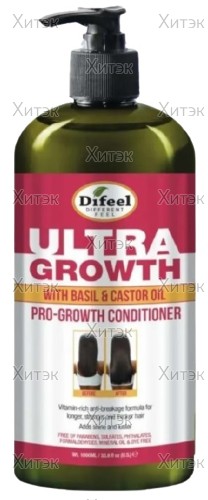 Кондиционер Ultra Growth Basil-Castor для роста волос с базиликом, 354.9 мл