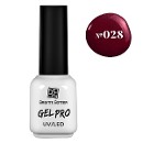 Гель-лак для ногтей "Gel Pro" тон 028, Shimmering Red, 12 мл