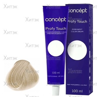 Стойкая крем-краска для волос Profy Touch, 12.8 светло-перл. блондин, 100 мл