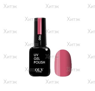 Гель-лак для ногтей Oly Style т. 086 розово-коралловый, 10 мл