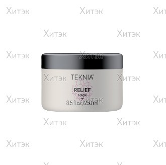Маска Teknia Relief Mask крем-гелевая успокаивающая и смягчающая для кожи головы и волос, 250 мл