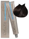 Крем-краска для волос 3DeLuXe 4/77 Интенсивный коричневый кашемир, 100 мл