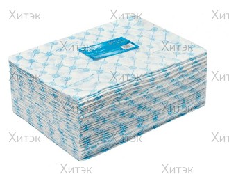 Полотенце большое в пачке 45x90 голубой спанлейс 50 (50 шт)