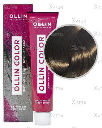 Перманентная крем-краска для волос Ollin Color 6/71 темно-русый коричнево-пеп., 100 мл