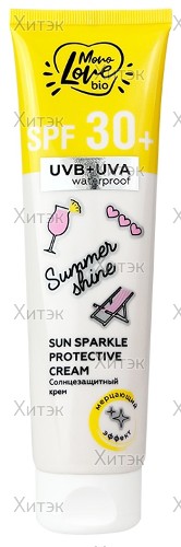 Крем солнцезащитный Spf 30+ Summer Shine с мерцающим эффектом, 100 мл