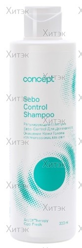 Регулирующий шампунь для деликатного очищения кожи головы Sebo-control, 300 мл