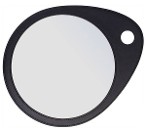 Зеркало MR-949 заднего вида в черной оправе, 30,5 x 25 см