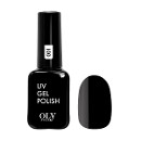Гель-лак для ногтей Oly Style т. 001 черный, 10 мл