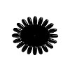 Палитра Irisk "Подсолнух" на 20 цветов, черная
