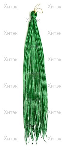 Дреды ДЖА F13 зеленый 100 см. 95 гр.