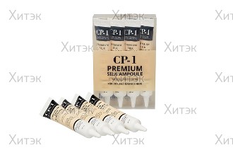 Несмываемая сыворотка длволос с протеинами шелка CP-1 Premium Silk Ampoule, 20 мл*4 шт.