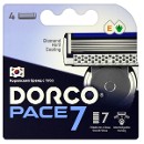 Сменные кассеты Dorco PACE 7, 4 шт