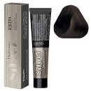Краска для волос DeLuxe Silver 4/71 шатен коричнево-пепельный, 60 мл