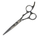 Ножницы прямые для стрижки HAIROLE TC04 black 6.0