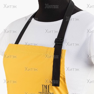 Фартук TNL "Sunny" с карманом, желтый (H-4)