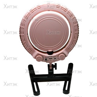 Настольная кольцевая лампа Okira Led Ring 128 (розовая)