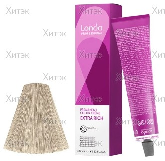Стойкая крем-краска для волос Color Creme Extra Rich 10/8 яркий блонд жемч., 60 мл