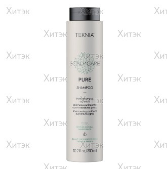 Шампунь Teknia Pure Shampoo глубоко очищающий для жирной кожи головы, 300 мл