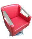 Кресло парикмахерское Virginia А122, красный